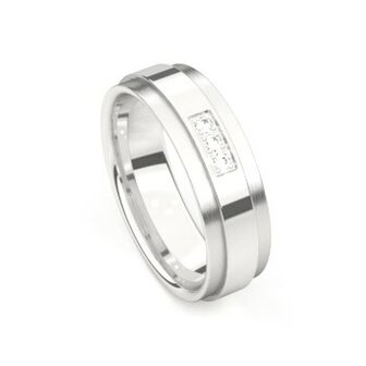 Trouwring - Zilver | Amici