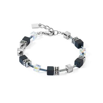 Armband - Staal/GeoCUBE&reg; | Coeur de Lion