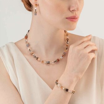 Collier - Staal/GeoCUBE&reg; | Coeur de Lion