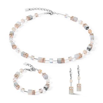 Collier - Staal/GeoCUBE&reg; | Coeur de Lion