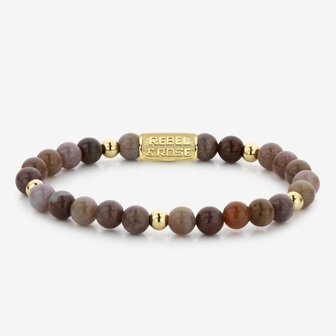 Armband - Staal/Beads | Rebel &amp; Rose