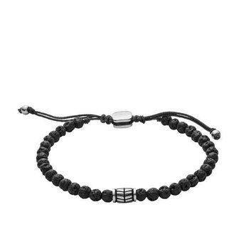 Armband - Staal/Beads | Fossil