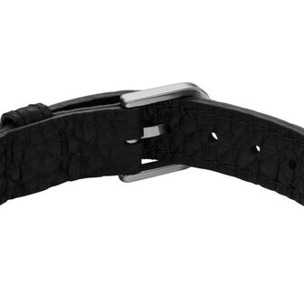 Armband - Staal/Leder | Fossil