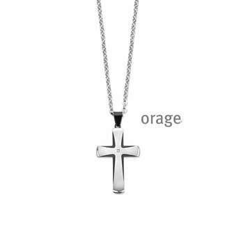 Collier - Staal | Orage