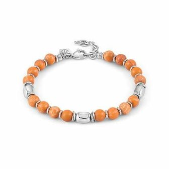 Armband - Staal/Beads | Nomination