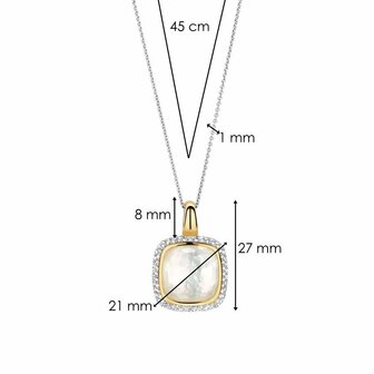 Collier - Zilver | Ti Sento