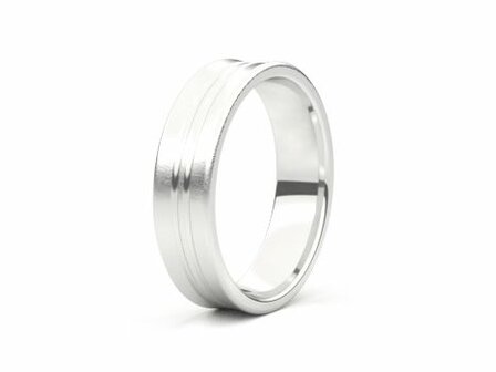 Trouwring - Zilver | Amici