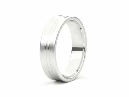 Trouwring - Zilver | Amici