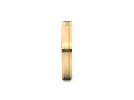 Trouwring - Briljant 18kt | Auro