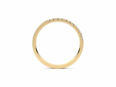 Trouwring - Briljant 18kt | Memoire