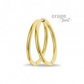 Oorbellen - Staal | Orage Teenz