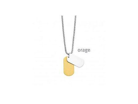 Collier - Staal | Orage