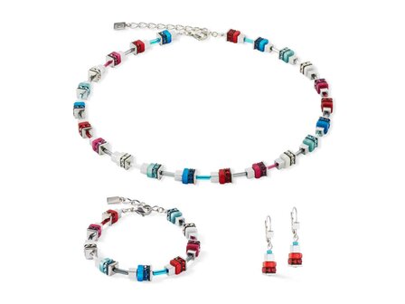 Armband - Staal/GeoCUBE&reg; | Coeur de Lion