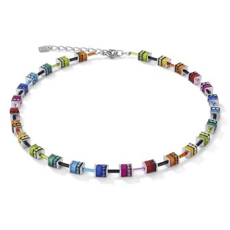 Collier - Staal/GeoCUBE&reg; | Coeur de Lion