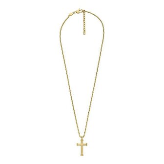 Collier - Staal | Fossil