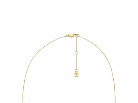 Collier - Staal | Fossil