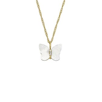 Collier - Staal | Fossil