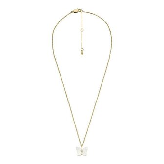 Collier - Staal | Fossil