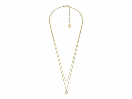 Collier - Staal | Fossil