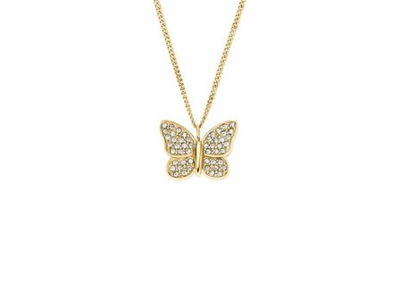 Collier - Staal | Fossil
