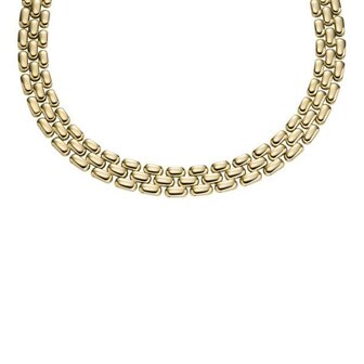 Collier - Staal | Fossil