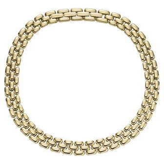 Collier - Staal | Fossil
