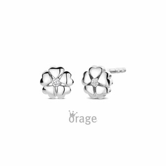 Oorbellen - Zilver | Orage Kids