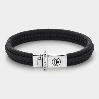 Armband - Zilver/Leder | Rebel &amp; Rose