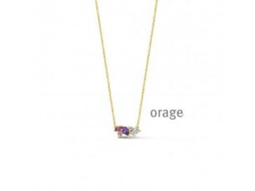 Collier - Plaqu&eacute; | Orage