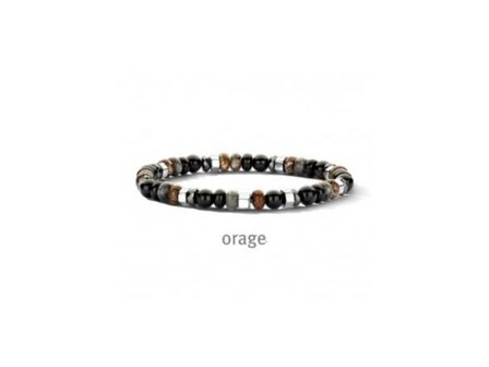 Armband - Staal/Beads | Orage