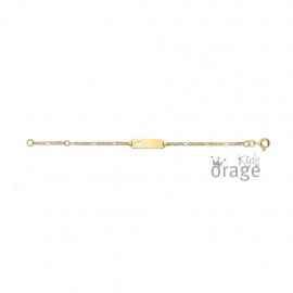 Naamplaat - 9 kt | Orage Kids