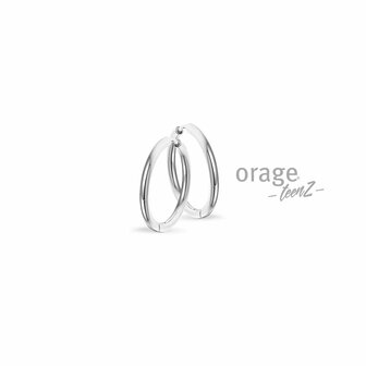 Oorbellen - Staal | Orage Teenz