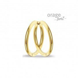 Oorbellen - Staal | Orage Teenz