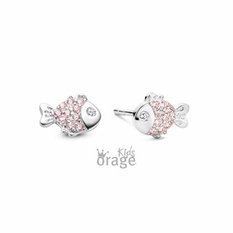 Oorbellen - Zilver | Orage Kids