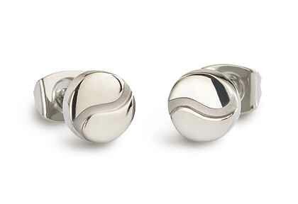 Oorbellen - Titanium | Boccia