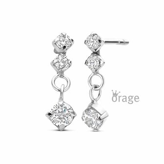 Oorbellen - Zilver | Orage