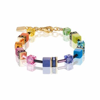 Armband - Staal/GeoCUBE&reg; | Coeur de Lion