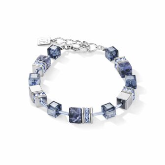 Armband - Staal/GeoCUBE&reg; | Coeur de Lion