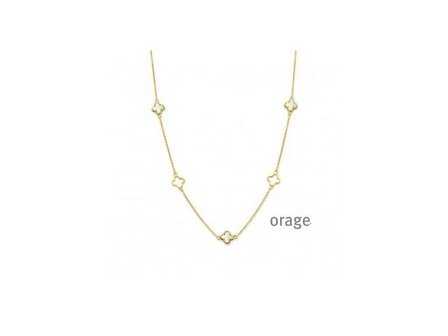Collier - Plaqu&eacute; | Orage