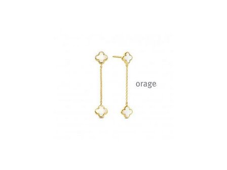 Oorbellen - Plaqu&eacute; | Orage