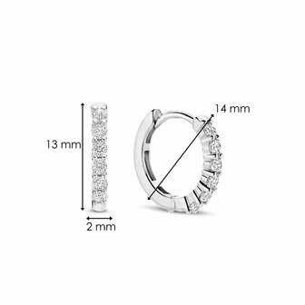 Oorbellen - Zilver | Ti Sento