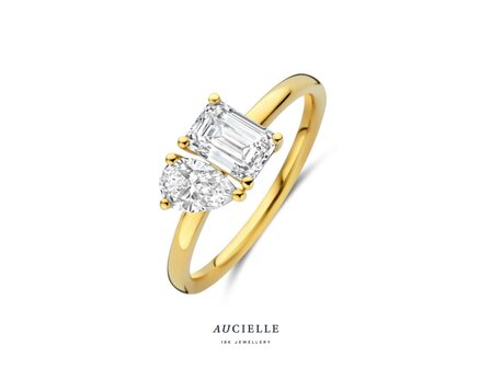 Ring - 18 kt Lab Grow Diamant | Aucielle