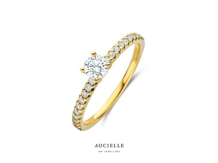 Ring - 18 kt Lab Grow Diamant | Aucielle