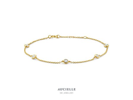 Armband - 18 kt Lab Grow Diamant | Aucielle