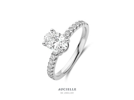 Ring - 18 kt Lab Grow Diamant | Aucielle