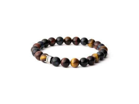 Armband - Staal/Beads | Gemini