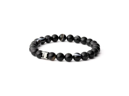 Armband - Staal/Beads | Gemini