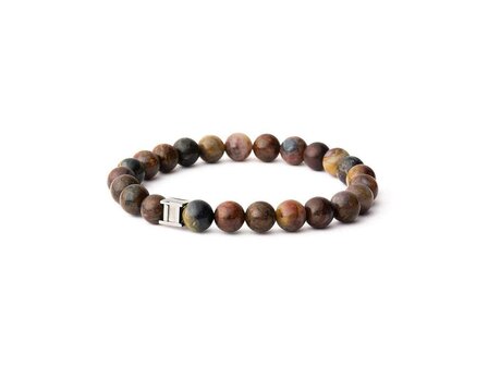 Armband - Staal/Beads | Gemini