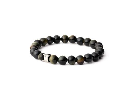 Armband - Staal/Beads | Gemini