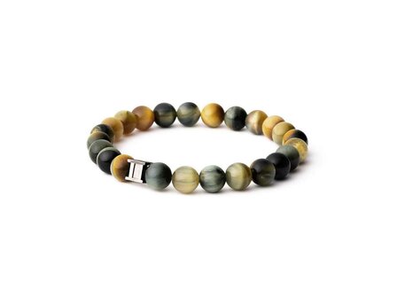 Armband - Staal/Beads | Gemini